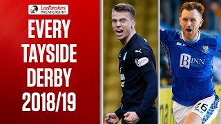 Dundee v St. Johnstone | This Season’s Tayside Derby Highlights | Ladbrokes Premiership