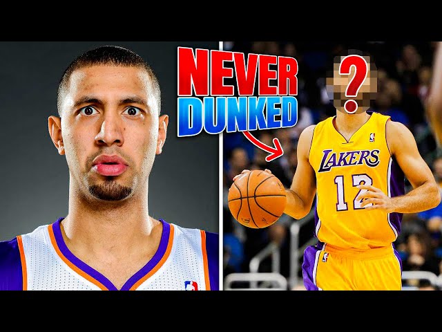 Who Can’t Dunk in the NBA?