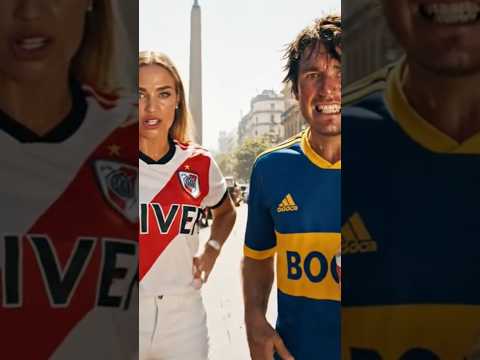 "River vs Boca en pleno calor porteño ☀️🔥 | Rivalidad eterna" #bocajuniors #futbol #riverplate