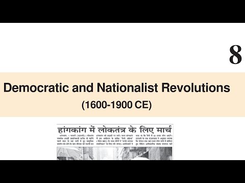 Democratic and Nationalist Revolutions (part 9) | 9th sst chapter 8 | CGBSE | SCERT | History