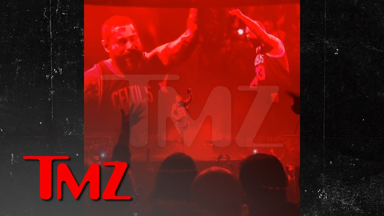 Post Malone Apologizes to Fans with Free Shirts During Boston Make Up Show | TMZ