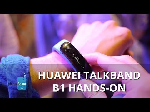 Huawei TalkBand B1 hands-on: a cool 2-in-1 wearable fitness tracker and Bluetooth headset - UCwPRdjbrlqTjWOl7ig9JLHg