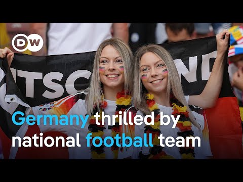 Football craze in Germany intensifies as national team enters next tournament stage | DW News