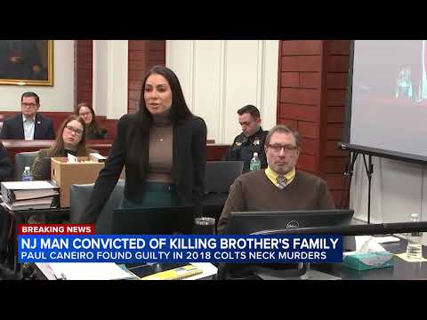 NJ man found guilty in killing brother's family in Colts Neck