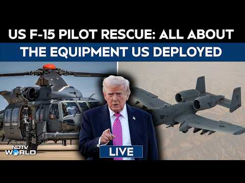 Explainer: What Equipment US Military Used In The Pilot Rescue Mission From Iran