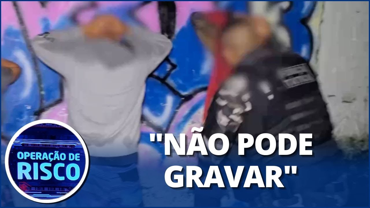 Procurado da polícia mente nome ao ser abordado pelos agentes: “Fiquei com medo”
