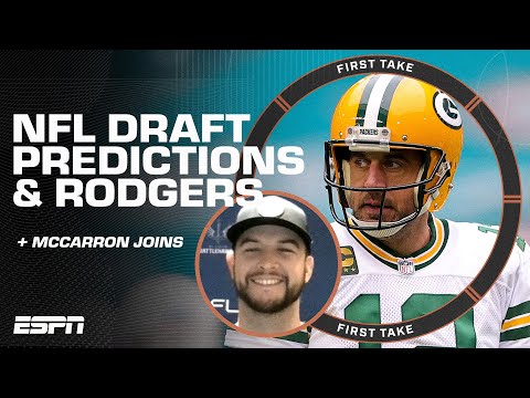 Mel Kiper's NFL mock draft 2.0, Aaron Rodgers' future & XFL QB A.J. McCarron interview | First Take video clip