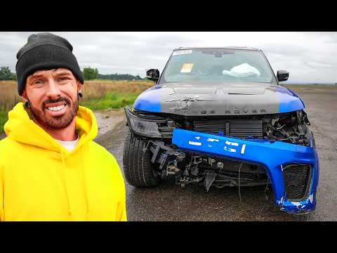 Reviving a Crashed Range Rover svr: Challenges and Triumphs