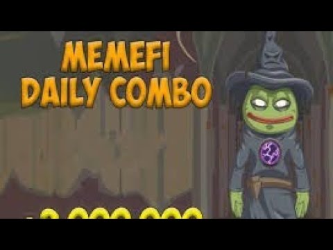 Memefi secret daily combo  get 40000000 free coins Airdrop, Crypto memefi today combo