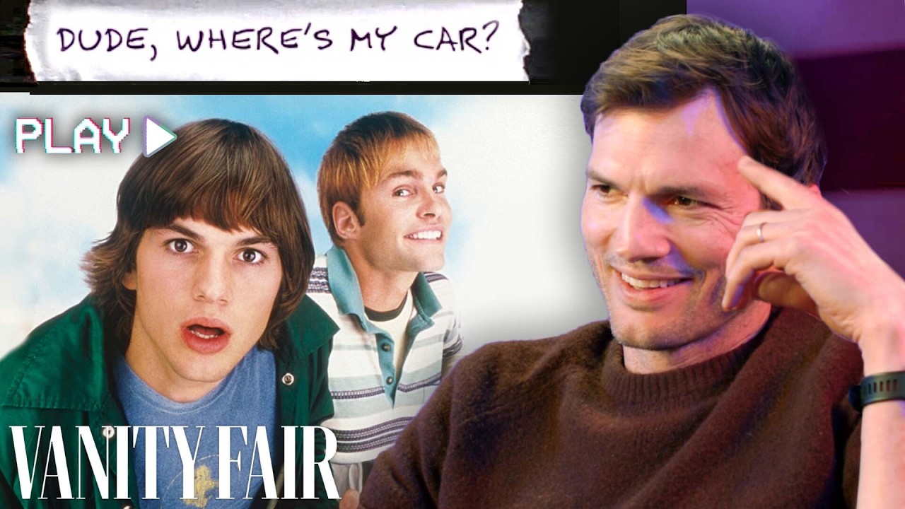 Ashton Kutcher Rewatches That ’70s Show, Dude Where’s My Car, Punk’d & More | Vanity Fair
