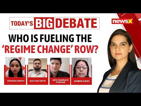 Bhagwat’s ‘Regime Change’ Warning | Opposition Rhetoric Or Real Threat? | NewsX
