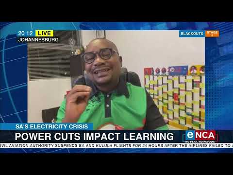 SA's electricity crisis | Power Cuts impact learning