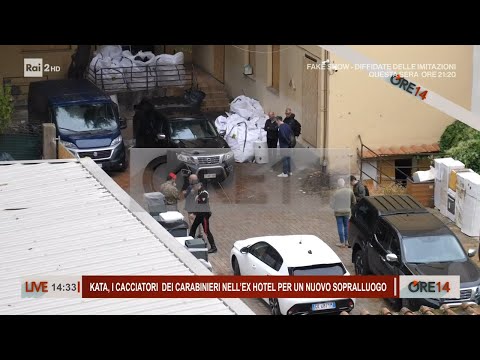 Kata, i Carabinieri nell'ex hotel Astor per un nuovo sopralluogo - Ore 14 del 18/10/2023