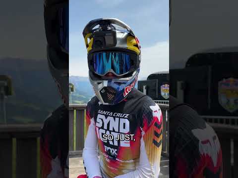 “It’s definitely trick though!” 🎤 #ucimtbworldseries #mtb #downhillmtb #leogang