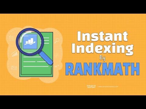 Instant Indexing By RankMath