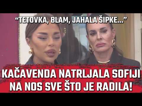 Elita 9: KAČAVENDA NATRLJALA SOFIJI NA NOS SVE! "TETOVKA, BLAM, JAHALA ŠIPKE..." Zadruga uzivo