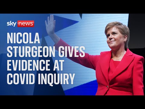 COVID Inquiry: Former Scottish first minister Nicola Sturgeon gives evidence