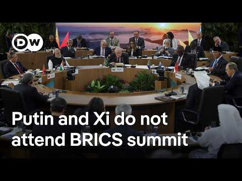 What impact did Xi's and Putin's absence from this year's BRICS summit? | DW News