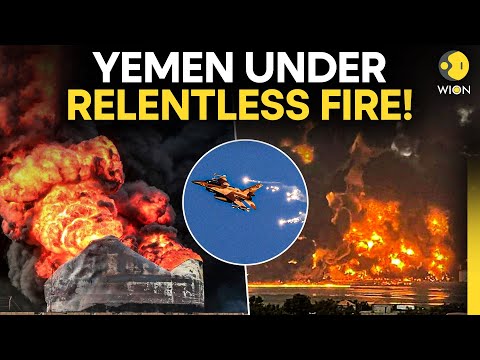 Yemen Under Relentless Fire! Houthi Bases Destroyed | Israeli Jets Take Off | Israel-Houthi War LIVE
