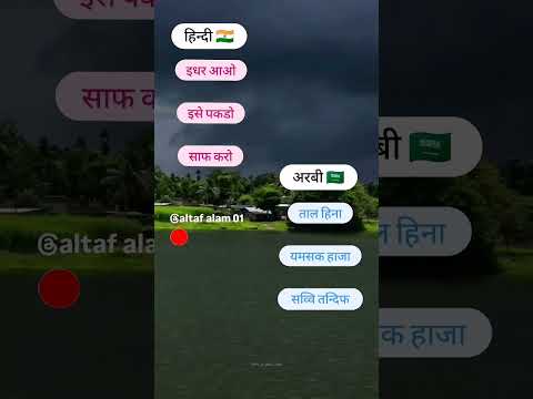 अरबी भाषा हिन्दी में बोले #viral #saudi #india#video #youtube #shortsviral #report #kuwait #dubai