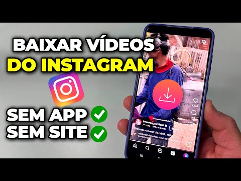 COMO BAIXAR VÍDEOS DIRETO DO INSTAGRAM SEM APLICATIVOS E SEM SITE - PASSO A PASSO