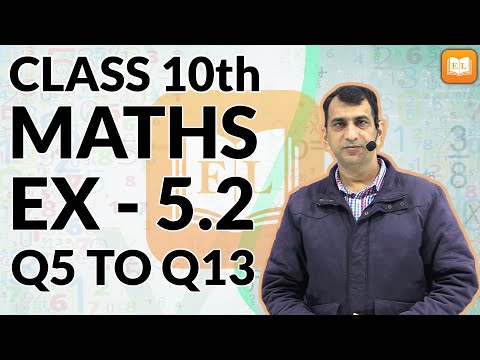 Arithmetic Progression | Class 10 | Maths | Chapter 5 | Ex – 5.2 Q5 To Q13 | Baljeet Sir