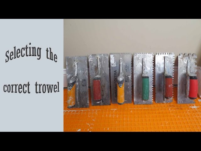 What Size Trowel Do You Need for 3×6 Subway Tile?