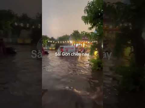 mưa lớn quá #youtuber