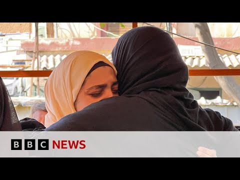 Children among dead after Israeli strikes on Khan Younis, says hospital | BBC News