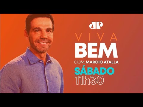 Viva Bem com Marcio Atalla: Seu momento de bem-estar na JP News; estreia em 11 de maio, às 11h30