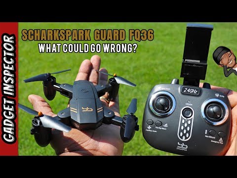 ScharkSpark Guard FQ36 Foldable Drone Review - UCMFvn0Rcm5H7B2SGnt5biQw