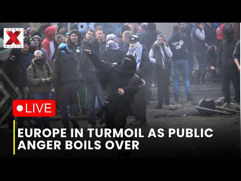 WATCH Europe Protests <strong>Live</strong>: From France To Italy, Social Unrest Spreads Across Europe | NewsX <strong>World</strong>