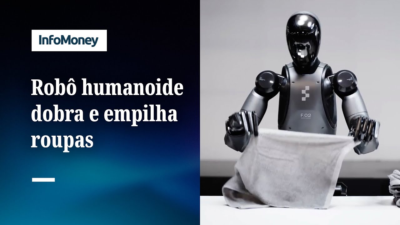 Robô humanoide consegue dobrar roupas