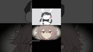ふにゃふにゃなうさぎがモエチャッカファイア歌ってみた #shorts #モエチャッカファイア #歌ってみた