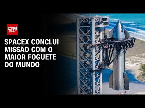 ​SpaceX conclui missão com o maior foguete do mundo | LIVE CNN