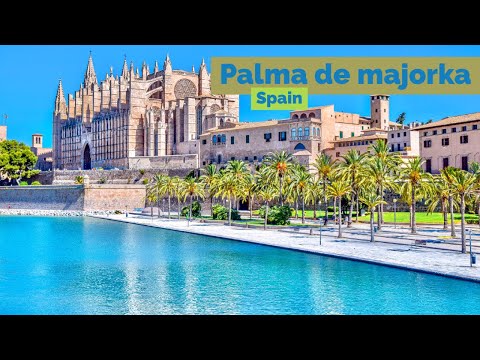 Palma, Spain 🇪🇸 - SUMMER PARADISE 4K-HDR Walking Tour (▶114min)