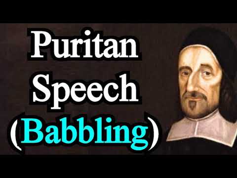 Puritan Speech / Babbling - Richard Baxter (Michael Phillips Sermon)