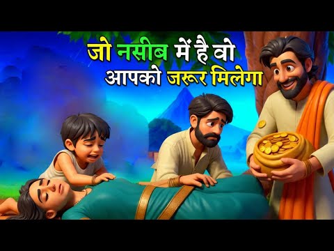 बुद्धिमानी और चतुराई की कहानी। Hindi Moral Story। bed time cartoon story।