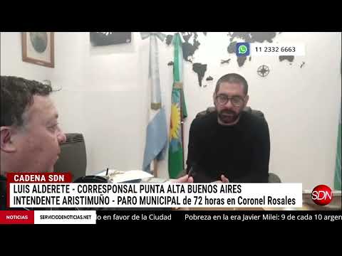 “Soy el intendente que más aumento salarial ha dado”, Rodrigo Aristimuño, intendente de Coronel Rosa