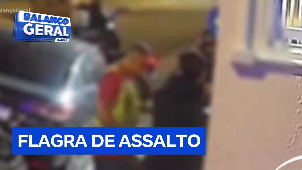 Câmera flagra assalto a estudante na Freguesia do Ó