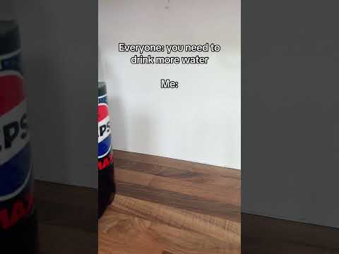 THIS IS MY WATER #funny #pepsimax #pepsi #pop #fizz #hydration #goto