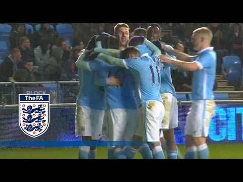 Man City U18 2-0 Norwich U18 (2015/16 FA Youth Cup R6) | Goals & Highlights