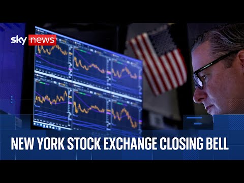 New York Stock Exchange's closing bell