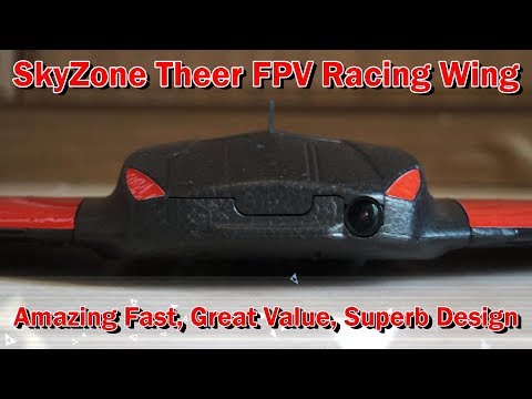 Skyzone Theer FPV Racing Flying Wing Capable of 110mph speed - UCsFctXdFnbeoKpLefdEloEQ