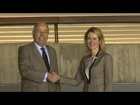 EU Foreign Affairs Chief Kaja Kallas arrives for meeting in Brasilia | AFP