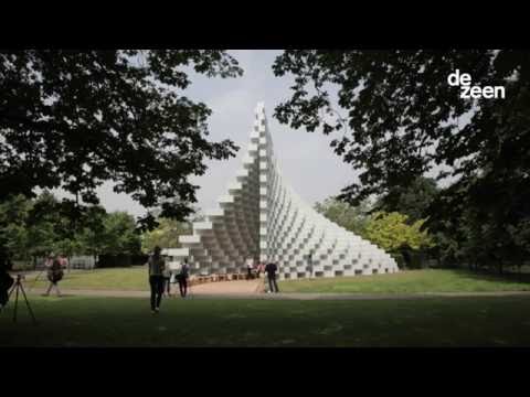 Bjarke Ingels completes Serpentine Gallery Pavilion that is "both solid box and blob"