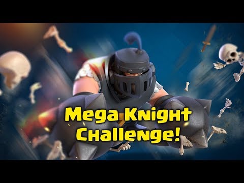 Clash Royale - Mega Knight Challenge! Let's Get Mega Knight!
