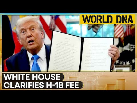 H-1B Fee: Fee Applies Only to New Applicants; Current Holders Can Re-Enter U.S. | WION World DNA