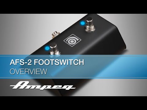 Ampeg | AFS-2 Footswitch | Overview