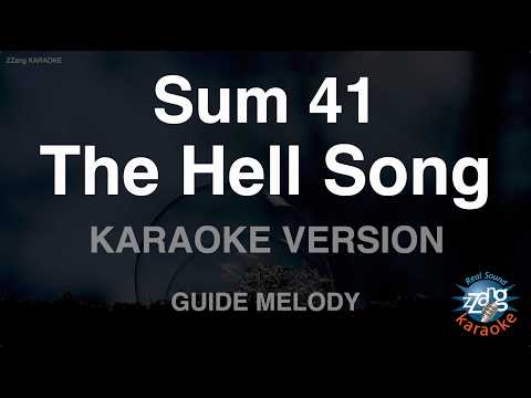 Sum 41 - The Hell Song (Melody) (Karaoke Version)